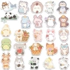 Sticker chống nước động vật 10/20/50 miếng – Thú gấu đáng yêu dán ghế tủ xe, 25.000 VND 2