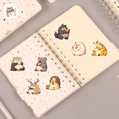 Sticker chống nước Động Vật Cute Set 5/10/20/50 Cái Dán Ghế Xe Laptop 40.000 3 Sticker chống nước Động Vật Cute Set 5/10/20/50 Cái Dán Ghế Xe Laptop 40.000 3