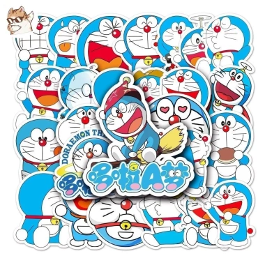 Sticker chống nước Doraemon 10/20/50 Dán bàn ghế, tủ, xe, laptop CN284 69.000₫