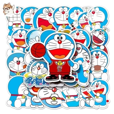 Sticker chống nước Doraemon 10/20/50 Dán bàn ghế, tủ, xe, laptop CN284 69.000₫