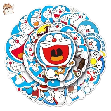 Sticker chống nước Doraemon 10/20/50 Dán bàn ghế, tủ, xe, laptop CN284 69.000₫