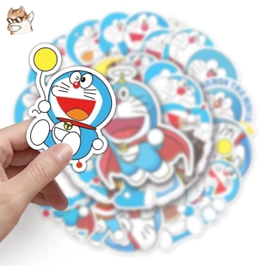 Sticker chống nước Doraemon 10/20/50 Dán bàn ghế, tủ, xe, laptop CN284 69.000₫