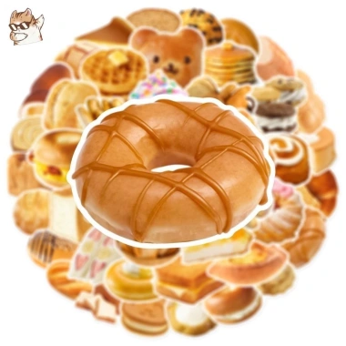 Sticker chống nước Fastfood Đồ ăn nhanh, bánh ngọt, dán bàn ghế, tủ laptop - Set 5/10/20/50 CN466 25k 3 Sticker chống nước Fastfood Đồ ăn nhanh, bánh ngọt, dán bàn ghế, tủ laptop - Set 5/10/20/50 CN466 25k 3