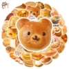 Sticker chống nước Fastfood Đồ ăn nhanh, bánh ngọt, dán bàn ghế, tủ laptop - Set 5/10/20/50 CN466 25k 4