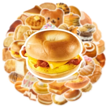Sticker chống nước Fastfood Đồ ăn nhanh, bánh ngọt, dán bàn ghế, tủ laptop - Set 5/10/20/50 CN466 25k 8 Sticker chống nước Fastfood Đồ ăn nhanh, bánh ngọt, dán bàn ghế, tủ laptop - Set 5/10/20/50 CN466 25k 8