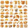 Sticker chống nước Fastfood Đồ ăn nhanh, bánh ngọt, dán bàn ghế, tủ laptop - Set 5/10/20/50 CN466 25k 9