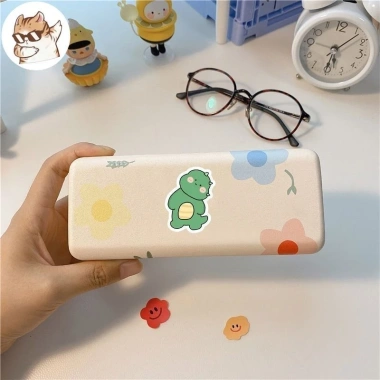 Sticker chống nước Gấu Vịt Xanh Hồng - Set 5-90 dán laptop bàn ghế CN751 25.000 VND