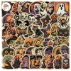 Sticker chống nước Halloween Ma Quái Phù Thuỷ Zombie - Set 10/20/50 dán bàn ghế, tủ, xe, laptop, đàn giá ưu đãi 69.000₫ 8