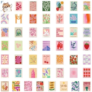 Sticker chống nước INS BOHO đa màu sắc - Set 10/20/50 dán bàn ghế, tủ, xe, laptop, quote cute, giá 25.000 VND 5 Sticker chống nước INS BOHO đa màu sắc - Set 10/20/50 dán bàn ghế, tủ, xe, laptop, quote cute, giá 25.000 VND 5
