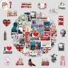Sticker chống nước London Cổ Kiếng hiện đại - Set 10/20/50, dán bàn ghế, tủ, xe, laptop CN925 - Giá chỉ 25.000đ 2