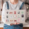 Sticker chống nước London Cổ Kiếng hiện đại - Set 10/20/50, dán bàn ghế, tủ, xe, laptop CN925 - Giá chỉ 25.000đ 8
