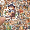 Sticker chống nước mèo cam dễ thương không tai CN407 – Set 10/20/50 dán bàn ghế, tủ, xe, laptop, giá chỉ 25.000₫ 3