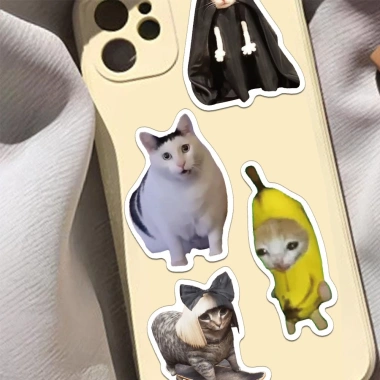 Sticker Chống Nước Mèo Meme NGẠC NHIÊN Dán Mũ Bảo Hiểm M1 Set 10-20-50 Giá 24.900₫ 8