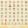 Sticker chống nước Ông già Noel Christmas 5/10/20/50 dán mũ, laptop, đàn 17.700₫ 10