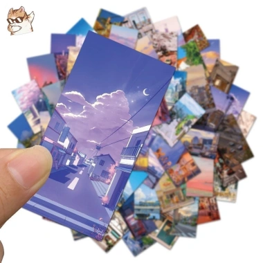 Sticker chống nước phong cảnh Nhật Bản anime - Set 5/10/20/50, dán bàn ghế, tủ, xe, laptop CN28 - 25.000₫ 3 Sticker chống nước phong cảnh Nhật Bản anime - Set 5/10/20/50, dán bàn ghế, tủ, xe, laptop CN28 - 25.000₫ 3