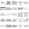 Sticker chống nước quote tiếng Anh dán mũ bảo hiểm A344 5/10/20/50 cái 25.000đ 6