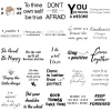 Sticker chống nước quote tiếng Anh dán mũ bảo hiểm A344 5/10/20/50 cái 25.000đ 7