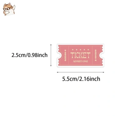 Sticker chống nước Retro Vintage G1 Set 10/20/50 dán mũ bảo hiểm vali laptop vé phim 25.000₫ 2