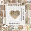 Sticker chống nước set 10/20/50 miếng quote tiếng Anh, thông điệp tình yêu, động lực, dán mũ bảo hiểm A90 - 25.000 VND 3