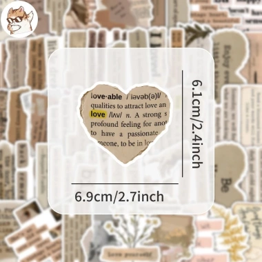 Sticker chống nước set 10/20/50 miếng quote tiếng Anh, thông điệp tình yêu, động lực, dán mũ bảo hiểm A90 - 25.000 VND