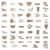 Sticker chống nước set 10/20/50 miếng quote tiếng Anh, thông điệp tình yêu, động lực, dán mũ bảo hiểm A90 - 25.000 VND 4