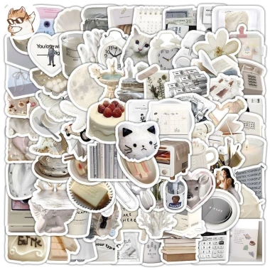 Sticker chống nước Set 20/50/100 cái Dán bàn ghế, tủ, xe, laptop CN712 25.000₫