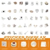 Sticker chống nước Set 20/50/100 cái Dán bàn ghế, tủ, xe, laptop CN712 25.000₫ 9