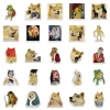 Sticker chống nước Shiba Cheems cute - Set 10/20/50 dán bàn ghế laptop, giá 25.000₫ 6