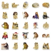Sticker chống nước Shiba Cheems cute - Set 10/20/50 dán bàn ghế laptop, giá 25.000₫ 7