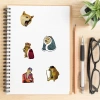 Sticker chống nước Shiba Cheems cute - Set 10/20/50 dán bàn ghế laptop, giá 25.000₫ 8