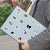 Sticker chống nước SHIBA CORGÍ Dễ Thương Cute - Set 20/40/100, Dán Bàn Ghế Xe Laptop CN717 25k 6