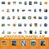 Sticker chống nước Starry Night Van Gogh Set 20/40/100 cái dán mũ bảo hiểm CN631 6