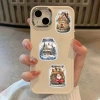 Sticker chống nước trong suốt Lọ Kí Noel 5/10/20/50 cái Dán mũ bảo hiểm, vali, Merry Christmas 6