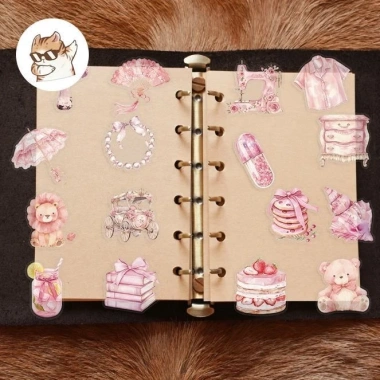 Sticker chống nước trong suốt màu hồng ngọt ngào 5-50 cái và dán bàn ghế, tủ, xe, laptop giá 25k 5 Sticker chống nước trong suốt màu hồng ngọt ngào 5-50 cái và dán bàn ghế, tủ, xe, laptop giá 25k 5