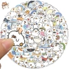 Sticker chống nước Vịt Trắng Siêu Lão Duck Vui Vẻ Set 5/20/40/90 dán bàn ghế tủ xe laptop CN319 25.000₫ 2