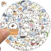 Sticker chống nước Vịt Trắng Siêu Lão Duck Vui Vẻ Set 5/20/40/90 dán bàn ghế tủ xe laptop CN319 25.000₫ 3