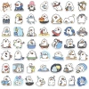 Sticker chống nước Vịt Trắng Siêu Lão Duck Vui Vẻ Set 5/20/40/90 dán bàn ghế tủ xe laptop CN319 25.000₫ 4