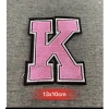 Sticker chữ K hồng - Patch ủi nhiệt, dán nhanh, giá chỉ 13.000₫