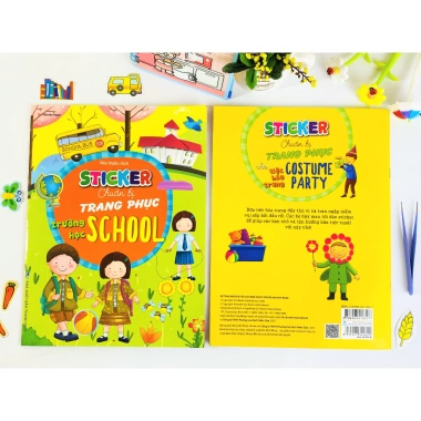 Sticker Chuẩn Bị Trang Phục ndbooks – Giá chỉ 60.000đ, hỗ trợ học sáng tạo cho bé