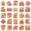 Sticker con ngựa Tết bộ 50/100/200 – Họa tiết dán tủ lạnh, laptop, giá chỉ 50k 4