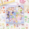 Sticker cute 10 tấm Fairy Tales Hàn Quốc - Dán dễ thương cho planner, journal, giá 20.000₫