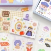 Sticker cute 10 tấm Fairy Tales Hàn Quốc - Dán dễ thương cho planner, journal, giá 20.000₫ 4