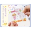 Sticker cute 10 tấm Fairy Tales Hàn Quốc - Dán dễ thương cho planner, journal, giá 20.000₫ 9
