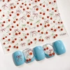 Sticker Dán Nail Cherry Nơ Đáng Yêu 3D Siêu Xinh - Dễ Trang Trí, Giá Chỉ 29.500₫