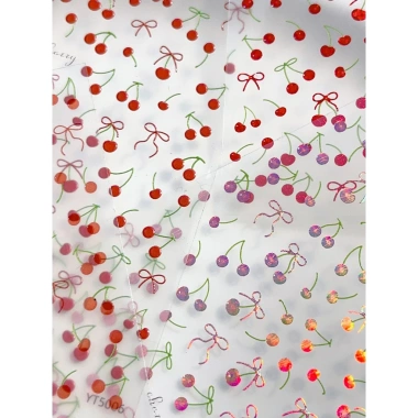 Sticker Dán Nail Cherry Nơ Đáng Yêu 3D Siêu Xinh - Dễ Trang Trí, Giá Chỉ 29.500₫ 3