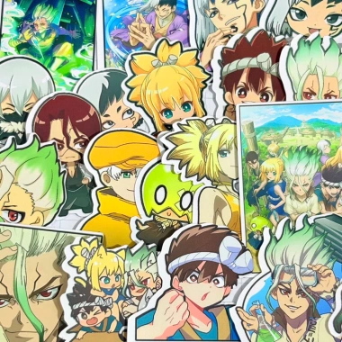 Sticker Dr.Stone Set 20 miếng dán sổ tay dễ thương Anime trang trí giá 15.000₫ 3 Sticker Dr.Stone Set 20 miếng dán sổ tay dễ thương Anime trang trí giá 15.000₫ 3