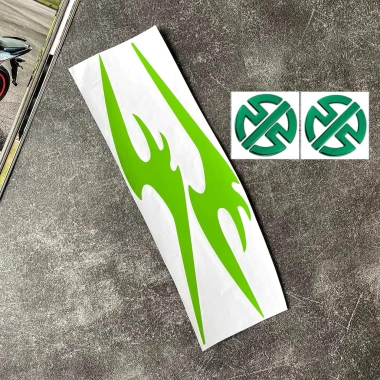 Sticker Fairing Kawasaki Chống Nước Phản Quang Sửa Đổi Cho Ninja ZX-4R, ZX-4RR - Giá 66.000đ (giảm 13.200đ) 20