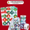 Sticker giáng sinh TIGERTOYS - Hình dán noel dạng cuộn & tấm, không mùi, 11.000₫