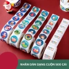 Sticker giáng sinh TIGERTOYS - Hình dán noel dạng cuộn & tấm, không mùi, 11.000₫ 5