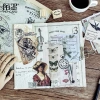 Sticker giấy nền retro 36 tờ - Điện thoại, sổ tay DIY HD102-K77 - Giá 24.000đ 7